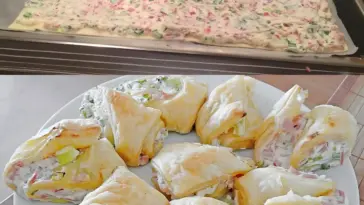 Flammkuchenrolle fuer die ganze Familie
