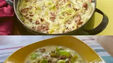 Gehackte Lauchsuppe: Der Oberhammer in nur 30 Minuten