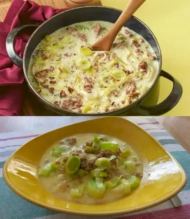Gehackte Lauchsuppe: Der Oberhammer in nur 30 Minuten