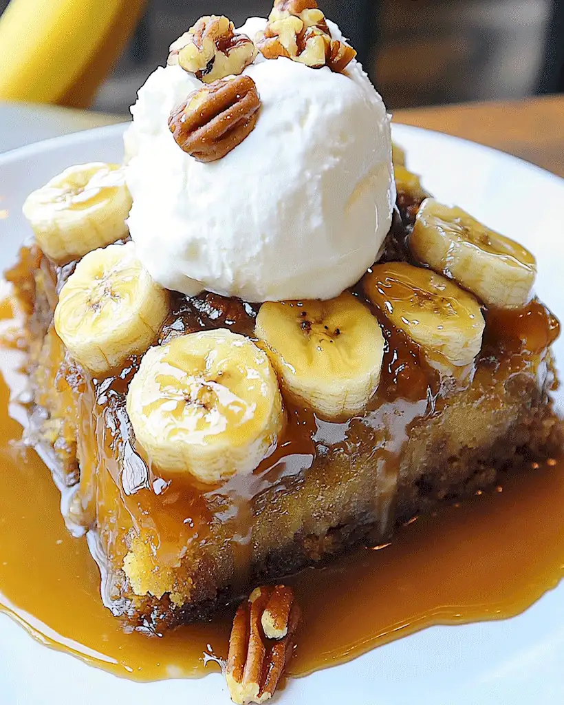 Goldener Bananen-Karamell-Kuchen 1 Goldener Bananen-Karamell-Kuchen