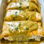 Gruenes Chili Haehnchen Smothered Burritos Rezept