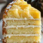 Hawaiianischer Ananas Sahne Kuchen – Tropisches Dessertglueck