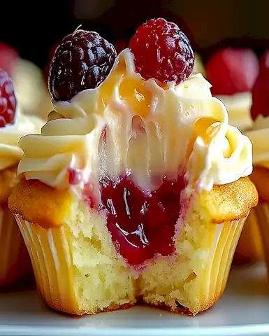 Himbeer-Zitronen-Cupcakes 1 Himbeer-Zitronen-Cupcakes