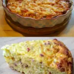 Koestlicher bodenloser Zwiebelkuchen so lecker dass man ihn zweimal pro Woche zubereiten moechte