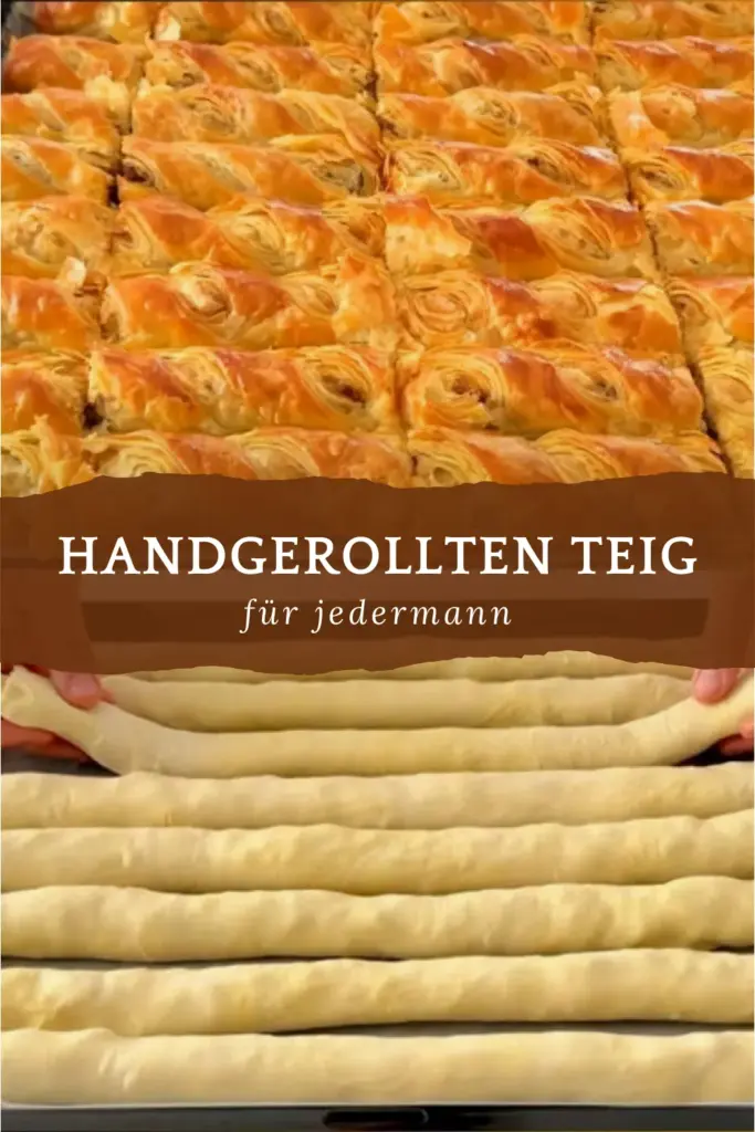 Einfaches und köstliches Rezept für handgerollten Teig für jedermann 1 Unglaublich einfaches und koestliches Rezept fuer handgerollten Teig fuer jedermann