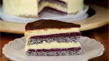 Unwiderstehliche Mohntorte mit Obst