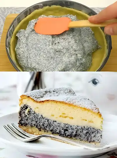 Cremiger Mohnkuchen mit Schmand Einfach Selbst Backen