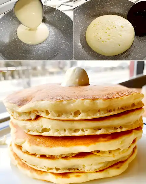 Einfache, schnelle Pfannkuchen zum Selbermachen