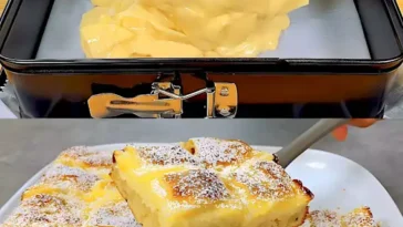 Einfacher Apfelkuchen aus der Familienkuche