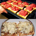 Herzhafte Hackfleisch Toasts Schnell und Einfach 2 Herzhafte Hackfleisch Toasts Schnell und Einfach