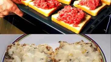 Herzhafte Hackfleisch Toasts Schnell und Einfach