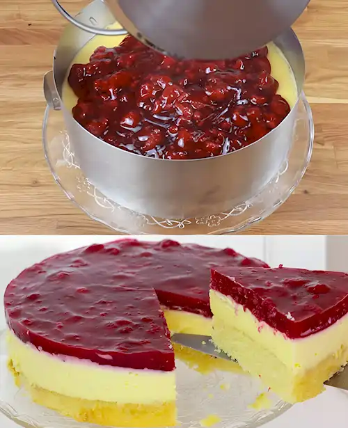 Himbeer Schmandkuchen Rezept Einfach und Lecker