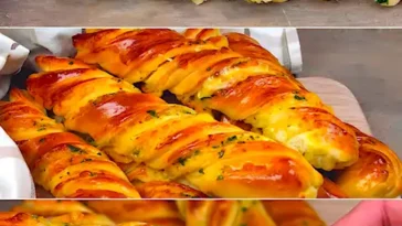 Kase Drehbrot Rezept zum Teilen und Geniesen