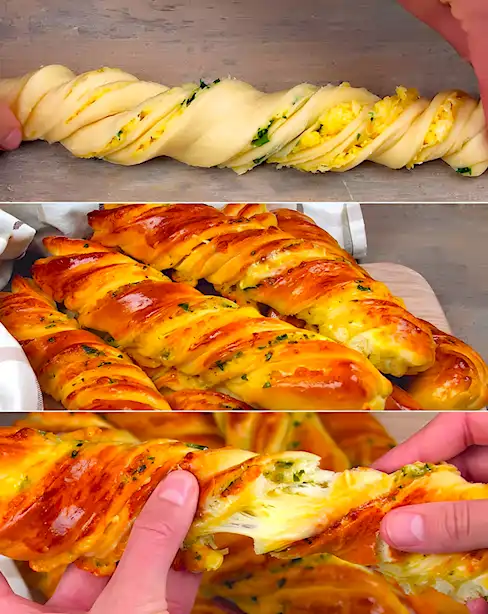 Käse Drehbrot Rezept zum Teilen und Genießen