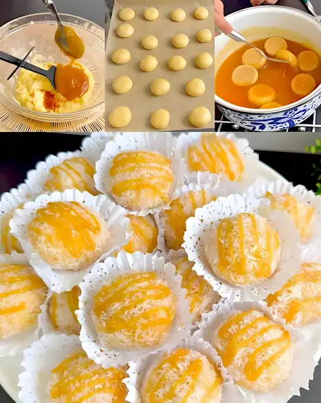 Köstliche Kokos-Marmeladenkekse Einfach Selbst Gemacht