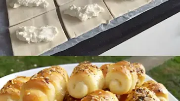 Omas Schafskase Hefehornchen Rezept Einfach Lecker
