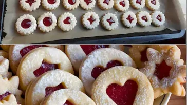Omas Spitzbuben Rezept Zarte Weihnachtsplatzchen