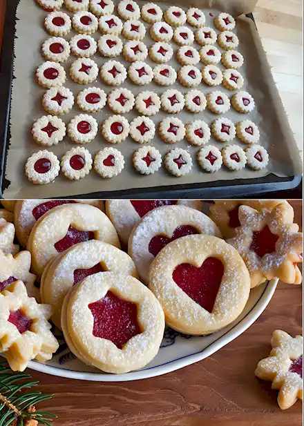 Omas Spitzbuben Rezept Zarte Weihnachtsplätzchen 1 Omas Spitzbuben Rezept Zarte Weihnachtsplätzchen