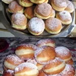 Omas fluffige Berliner Krapfen Rezept zum Nachmachen
