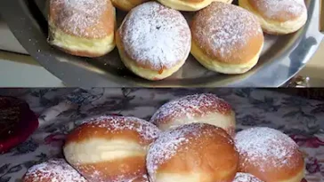 Omas fluffige Berliner Krapfen Rezept zum Nachmachen
