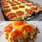Pizza Auflauf Schnell und Einfach Selbstgemacht
