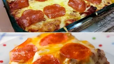 Pizza Auflauf Schnell und Einfach Selbstgemacht