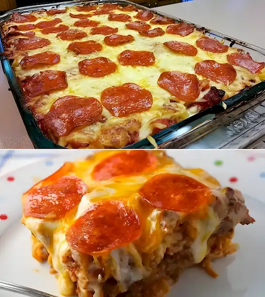 Pizza-Auflauf Schnell und Einfach Selbstgemacht