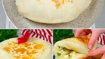Schnelle Knoblauchfladen Rezept in 10 Minuten