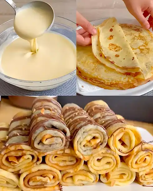 Schoko-Pfannkuchen Süße Verführung für Genießer