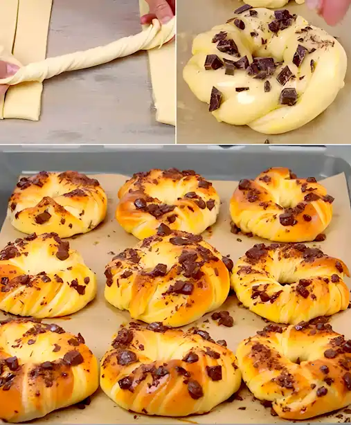 Schokoladen Brioche Donuts Rezept zum Selbermachen