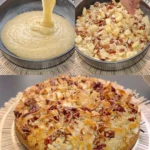 Apfelkuchen mit Nussen Einfaches Rezept zum Backen