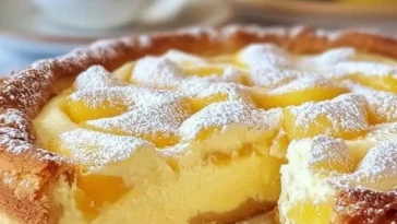 Apfelkuchen mit Vanillepudding Einfach Unwiderstehlich Backen