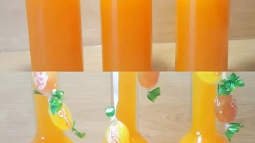 Aromatischer Weihnachtslikor mit Rum und Orangen