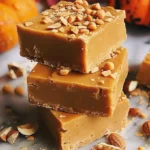 Butterscotch Kurbis Fudge einfaches Herbst Dessert