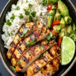 Cajun Hahnchen mit Limettenreis schnell gemacht