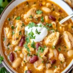 Cajun Hühnchen Chili mit kräftigem Geschmack