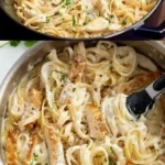 Cremige Fettuccine Alfredo Einfach Selbstgemacht Geniesen