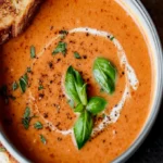 Cremige Tomatensuppe schnell und einfach gemacht