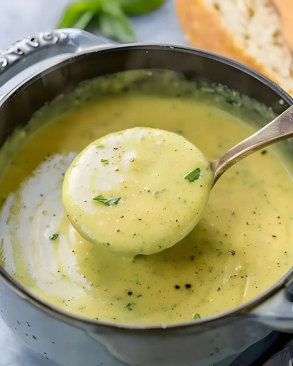 Cremige Zucchini Suppe mit Knoblauch zum Abnehmen 1 Cremige Zucchini Suppe mit Knoblauch zum Abnehmen