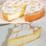Cremiger Quarkkuchen mit Vanillepudding zum Dahinschmelzen