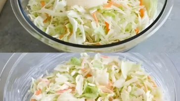 Cremiger Weiskohlsalat nach Jamie Oliver Art