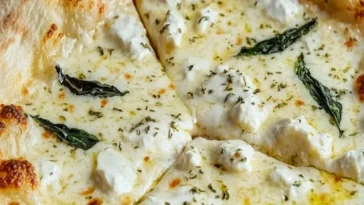 Einfache Pizza Bianca fur zu Hause
