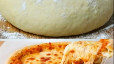 Einfacher Pizzateig Selbstgemacht Basis fur Pizza