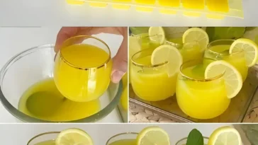 Erfrischende Zitronenlimonade selbstgemacht ohne Zucker