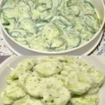 Erfrischender Gurkensalat Einfach Schnell und Lecker
