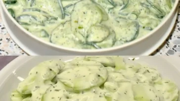 Erfrischender Gurkensalat Einfach Schnell und Lecker