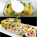 Fruchtiger Gelee Kuchen ohne Backen fur Weihnachten