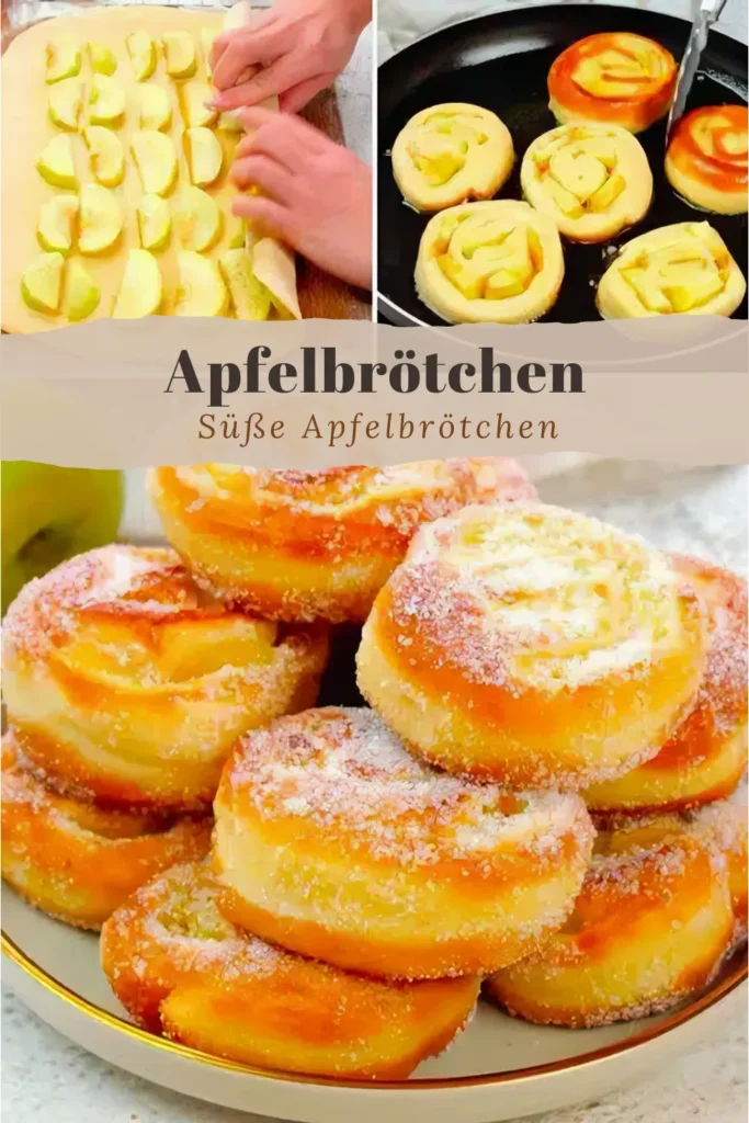 Gebratene Apfelbrotchen Eine suse Leckerei zum Verlieben