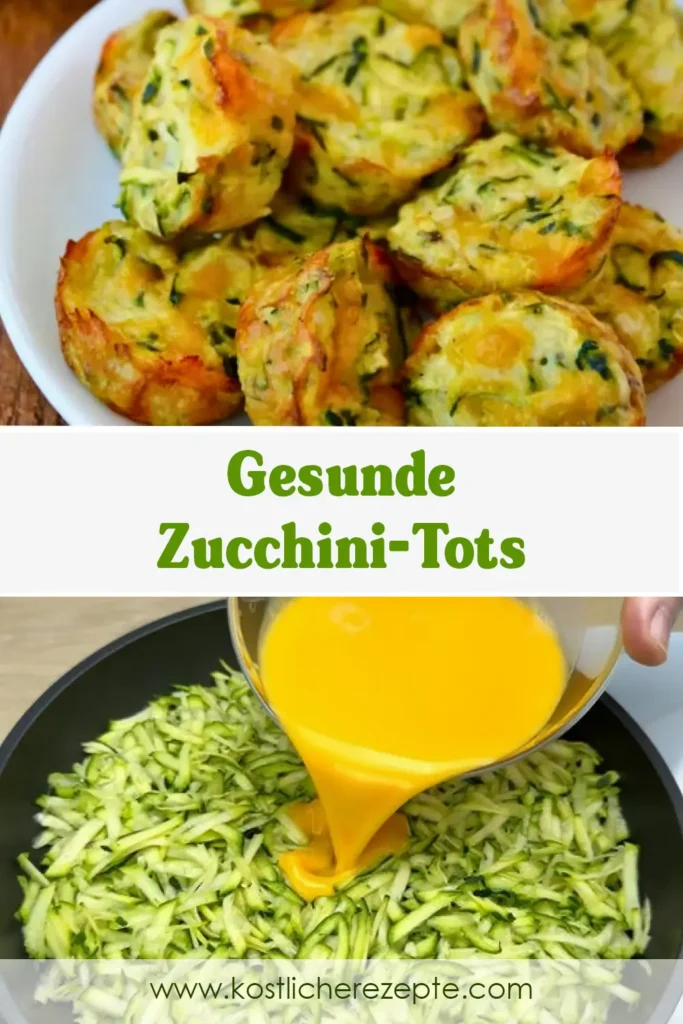 Herzhafte Zucchini-Tots: Gesund und Lecker 1 Gesunde Zucchini Tots
