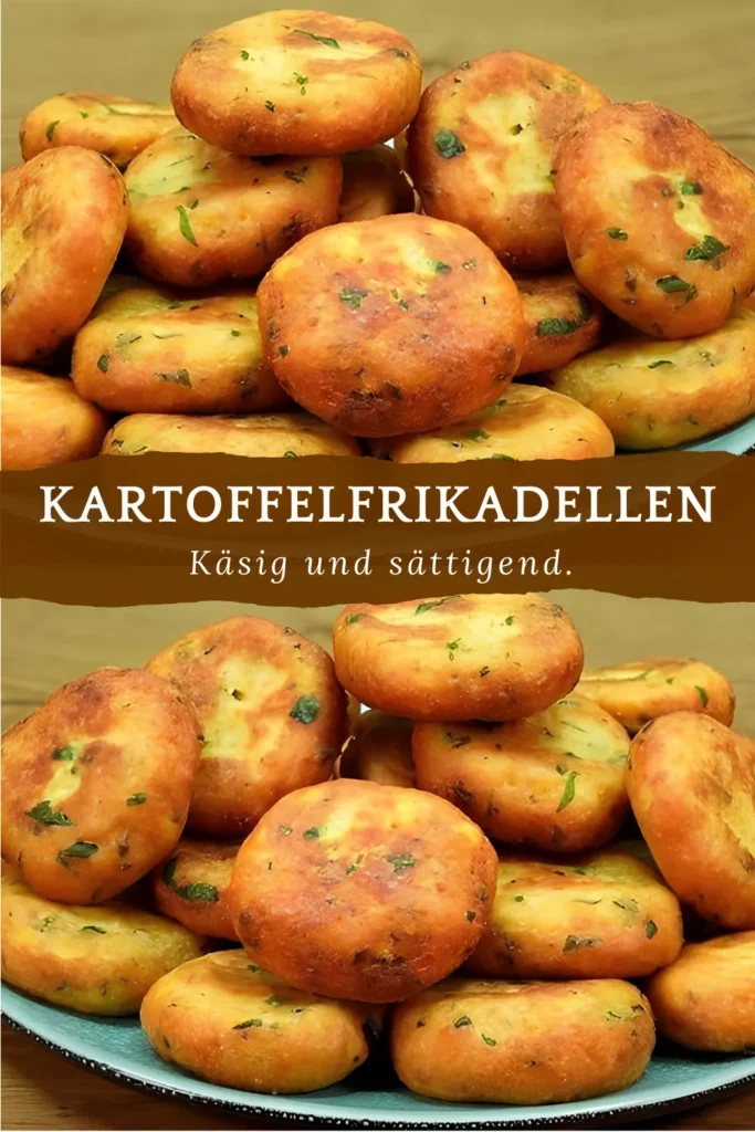 Gigantisch sooo lecker Kartoffelfrikadellen gefullt mit Kase
